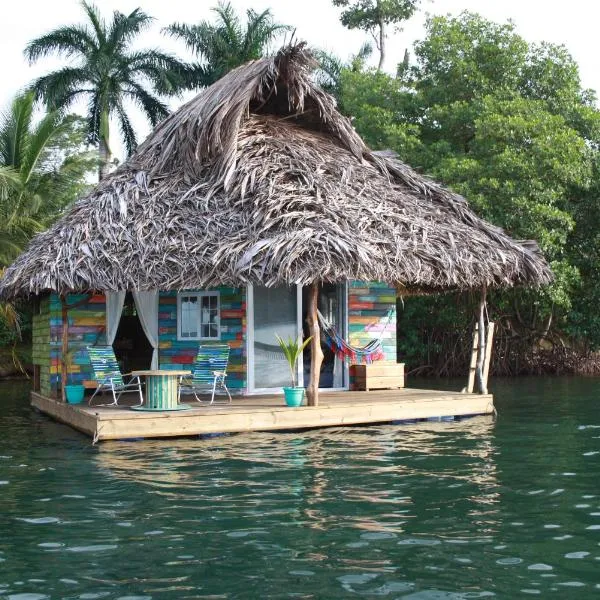 El Toucan Loco floating lodge，位于Punta Laurel的酒店