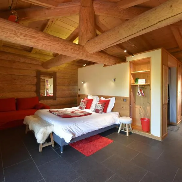 马拉莫尔小木屋酒店，位于Chazey-sur-Ain的酒店