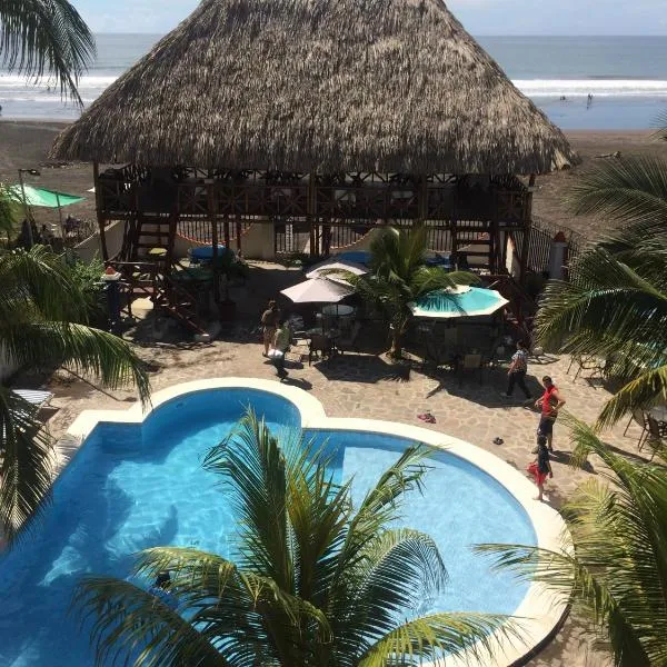 萨巴斯海滩度假酒店，位于El Majahual的酒店