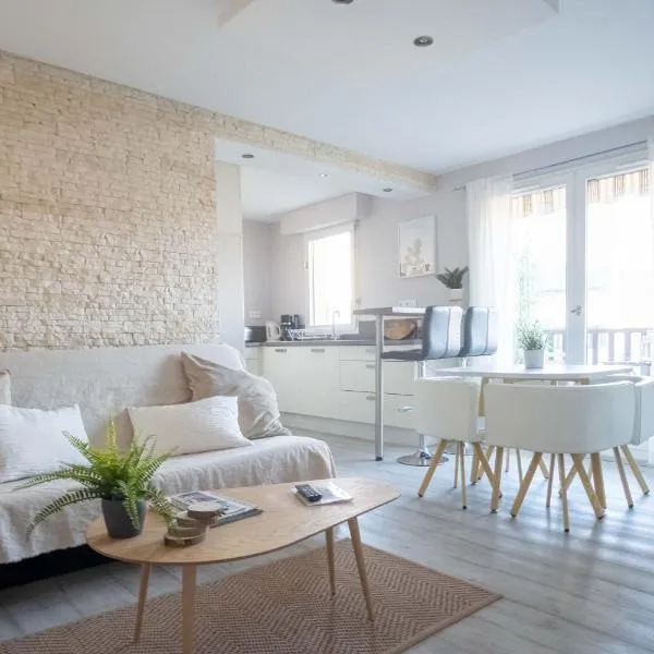 Appartement Cocooning à Cabourg - Les locations de Proust，位于卡布尔的酒店