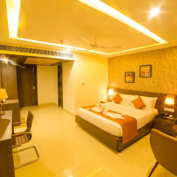 Hotel Indraprasttha，位于维杰亚瓦达的酒店