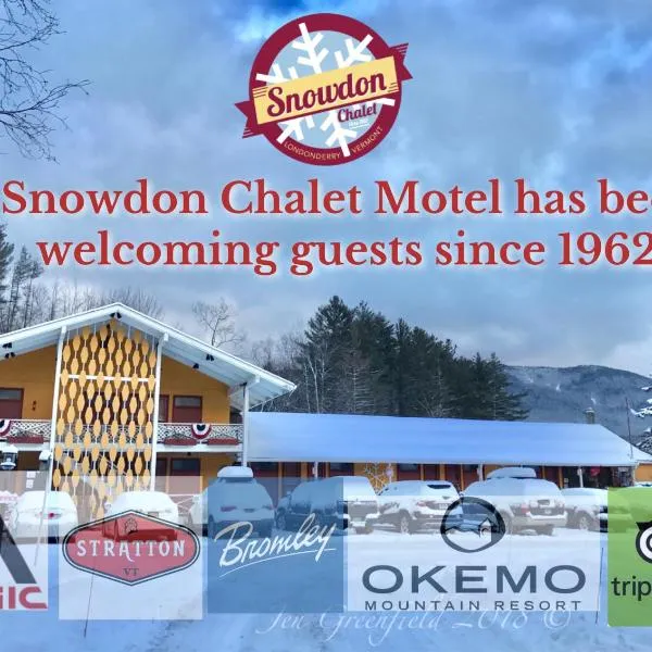 Snowdon Chalet Motel，位于West Townshend的酒店
