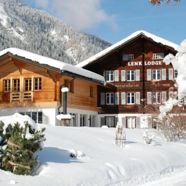 Lenk Lodge - Boutique & Design Hotel und Apartements，位于伦克的酒店