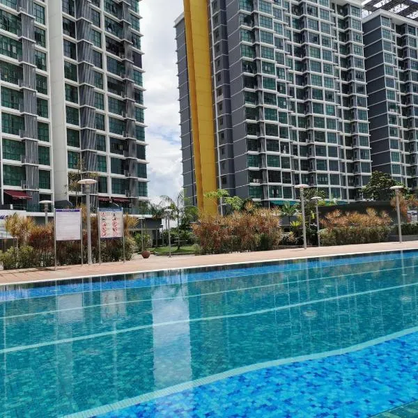 Vista Alam Studio Units - Pool, food court，位于莎阿南的酒店