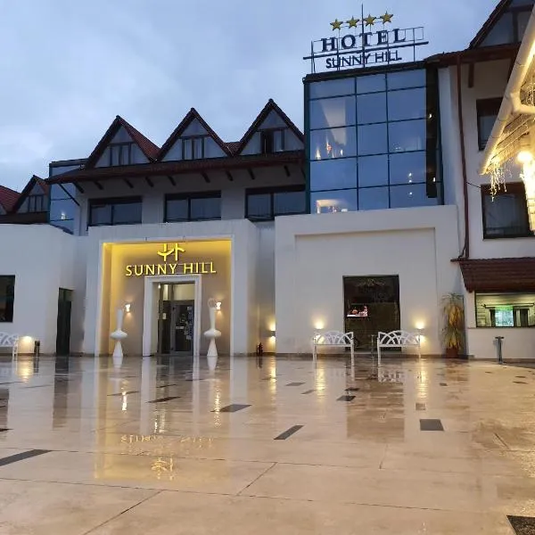 阳光山峰酒店，位于Frăsinet的酒店