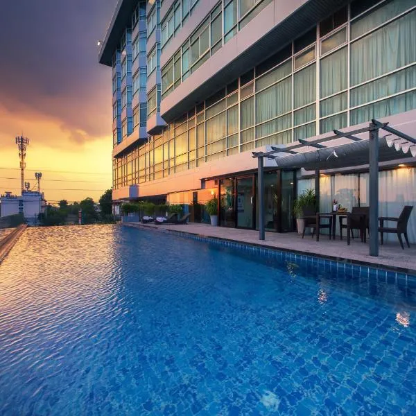 暹罗曼达利纳酒店，位于Ban Khlong Palat Priang的酒店