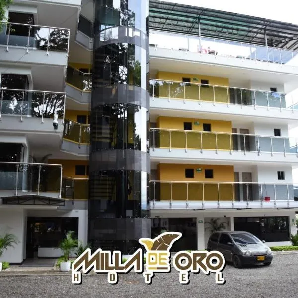 Hotel Milla de Oro Uraba，位于阿帕尔塔多的酒店