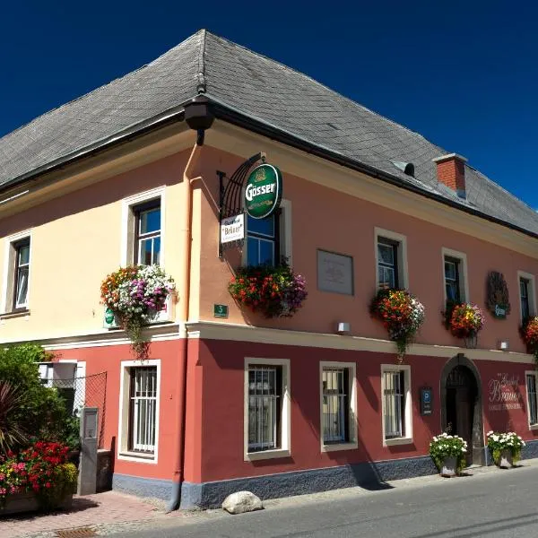 布劳尔酒店 - 埃本斯德纳家庭，位于Weißkirchen in Steiermark的酒店