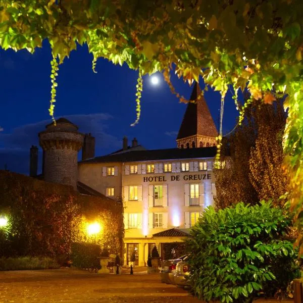Demeures & Châteaux - Hôtel Greuze & Spa Tournus，位于Plottes的酒店