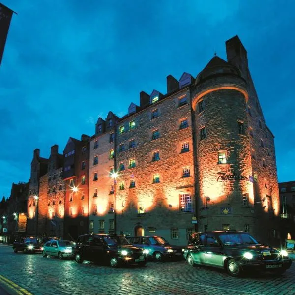 Radisson Blu Hotel, Edinburgh City Centre，位于Cramond的酒店