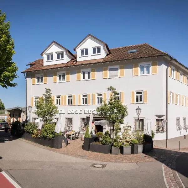 玫瑰酒店及餐厅，位于Bönnigheim的酒店