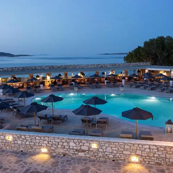 Saint Andrea Seaside Resort，位于Kóstos的酒店