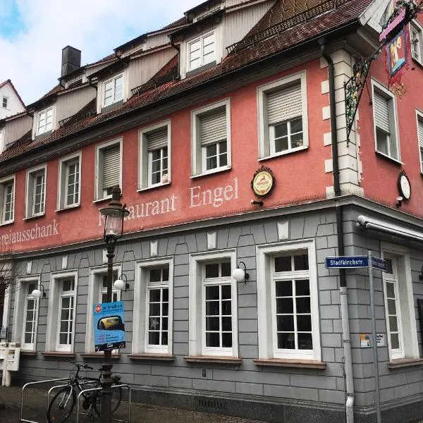 Restaurant Engel am Marktplatz Tuttlingen，位于Neuhausen ob Eck的酒店