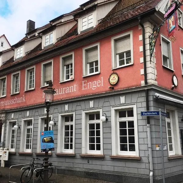 Restaurant Engel am Marktplatz Tuttlingen，位于Emmingen-Liptingen的酒店