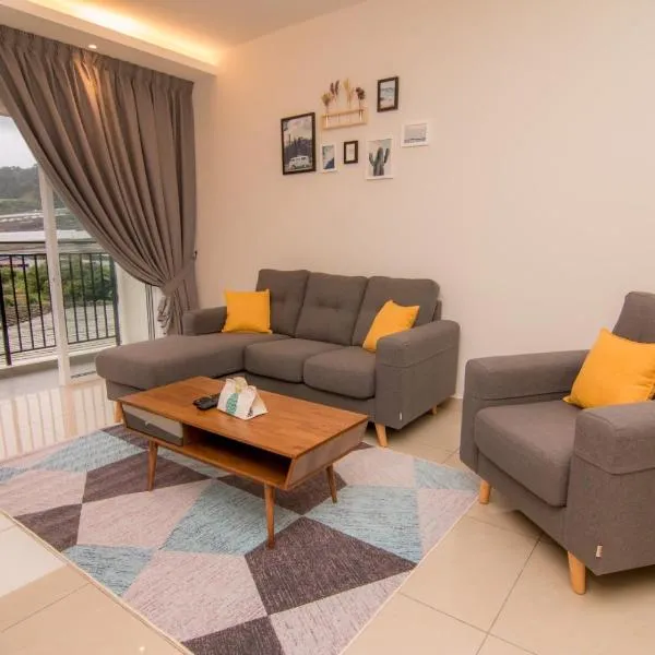 Cameron Highlands Modern7-Tea Plantation View-Premium Hotel Bed，位于Kampung Kuala Terla的酒店