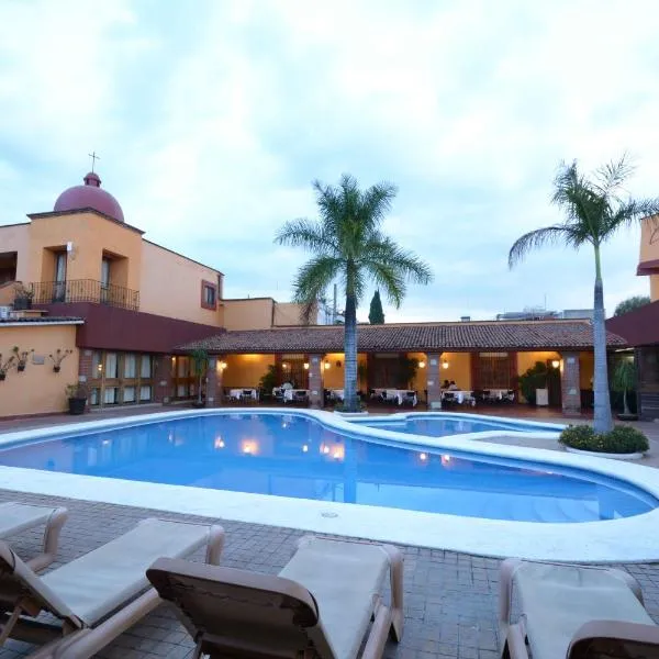 Hotel Hacienda，位于Santa María del Tule的酒店