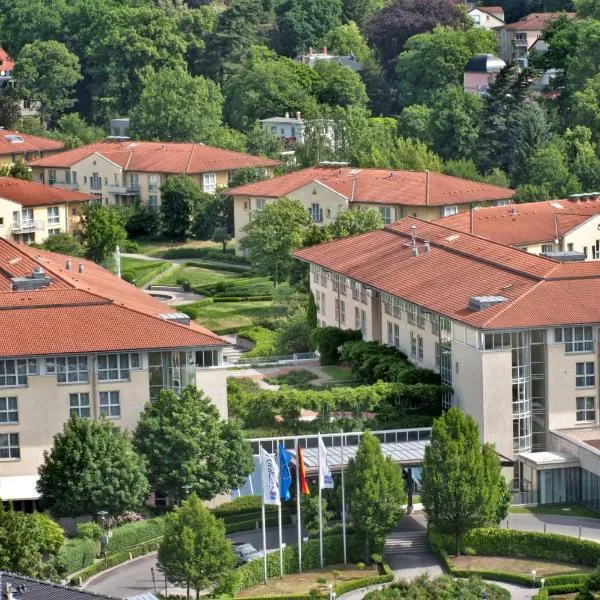 公园及会议中心丽笙酒店，位于Berbisdorf的酒店