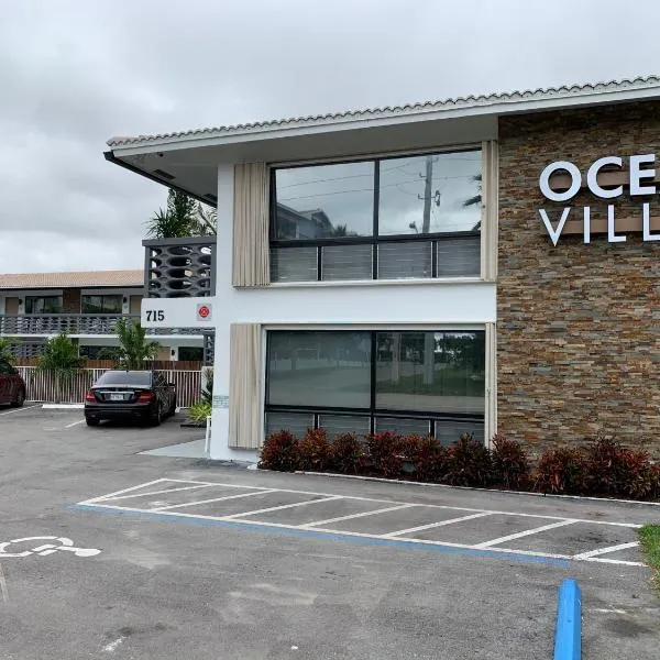 Ocean Villas of Deerfield，位于Highland Beach的酒店