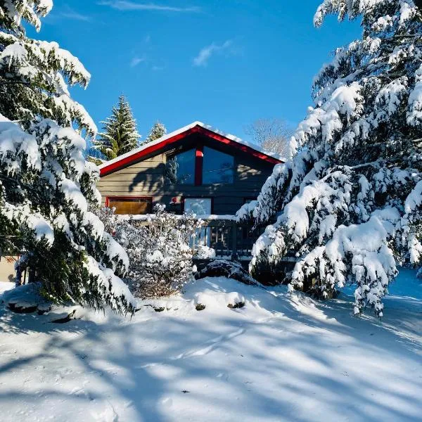 Roscoe Cabin Pet friendly，位于Roscoe的酒店