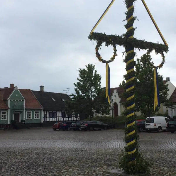 Gårdshus Torget Åhus，位于奥胡斯的酒店