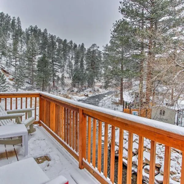 Drake Home on Big Thompson River - 3 Mi to Estes!，位于埃斯蒂斯帕克的酒店