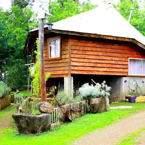Cabañas Huilipan Gonzalez，位于Nueva Imperial的酒店