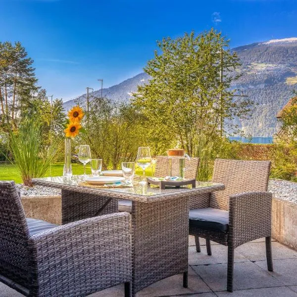Seehüsli near Interlaken, Grindelwald and Lauterbrunnen，位于Därligen的酒店