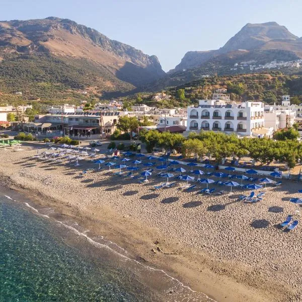 埃利安索斯海滩酒店，位于Dhamnóni的酒店