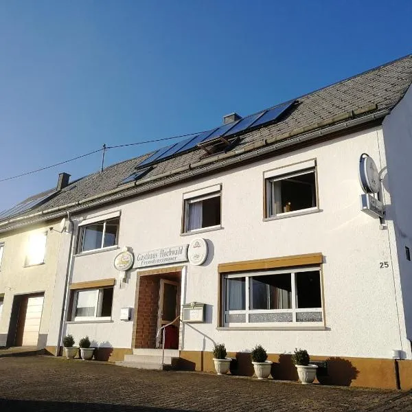 Gasthaus Hochwald，位于Hattgenstein的酒店