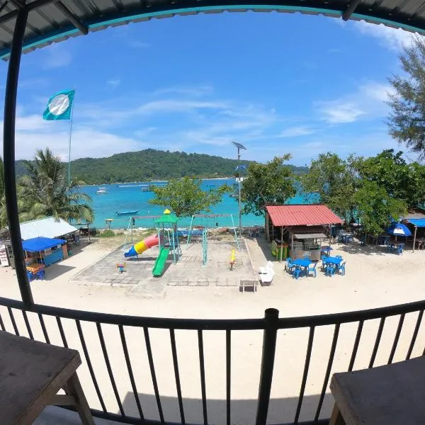 Perhentian Damia，位于停泊岛的酒店