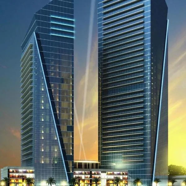 Silverene Towers Dubai Marina - By Home Of Choice，位于迪拜的酒店