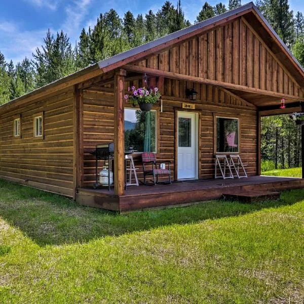 Grinnell Cabin BBQ, Kitchen, 7 Mi to Glacier NP，位于西格拉西尔的酒店