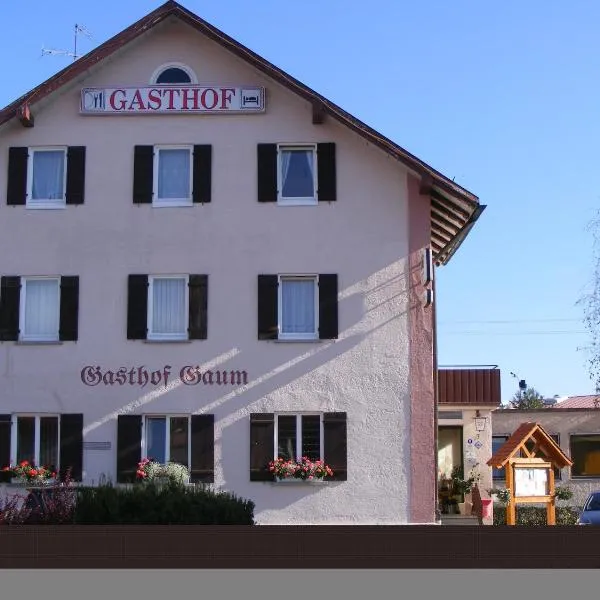 Hotel Gaum，位于Oberessendorf的酒店