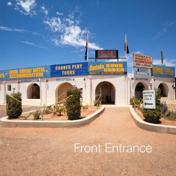 拉德卡澳洲地下汽车旅馆，位于库伯佩迪的酒店