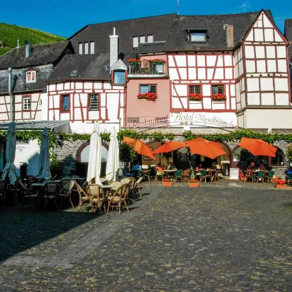 默塞布鲁根酒店餐厅，位于Gornhausen的酒店