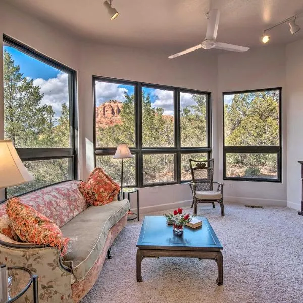 Sedona Apartment with Private Patio and Red Rock Views，位于塞多纳的酒店