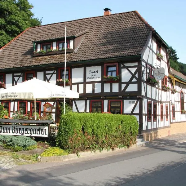 祖姆布格伽藤酒店，位于Roßla的酒店