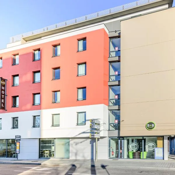 B&B HOTEL Mulhouse Centre，位于米卢斯的酒店