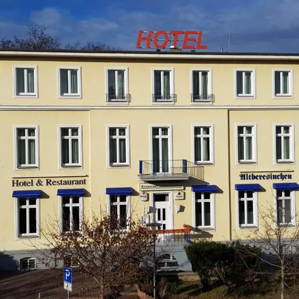 Hotel Altberesinchen，位于奥得河畔法兰克福的酒店