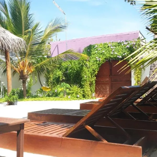 Faima Fishing Lodge at Daravandhoo，位于Kihaadhuffaru的酒店