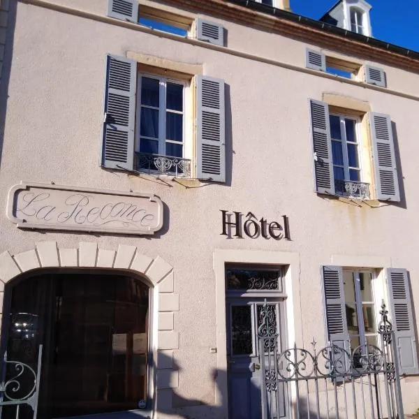 Hôtel La Reconce，位于Anzy-le-Duc的酒店