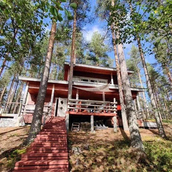 Kirvesjärven Simpukka，位于Vaala的酒店