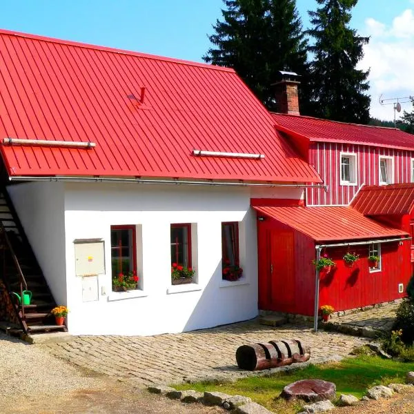 Apartmán Pod hrází Bedřichov，位于贝德日霍夫的酒店