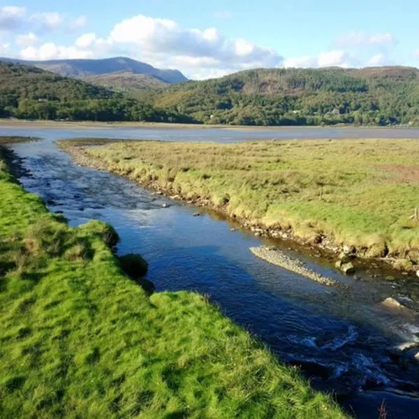 Abergwynant Farm Glamping & Apartments，位于Llanddwywe的酒店