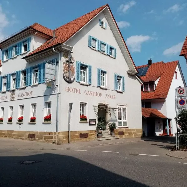 Hotel Anker，位于Wurmlingen的酒店