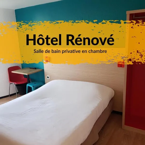 HOTEL F1 Lyon Genay Massieux，位于Reyrieux的酒店