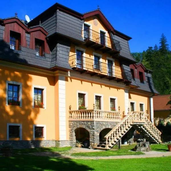 Penzión Kastiel Hanus，位于Matiašovce的酒店