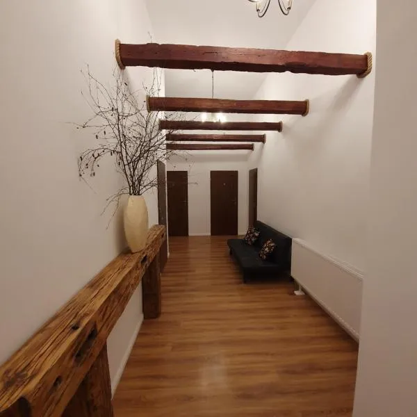 Noclegi i sauna w starym domu，位于德武戈波莱兹德鲁伊的酒店