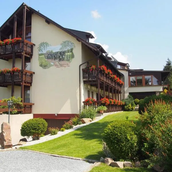 Hotel Berglandstübel，位于Zwota的酒店