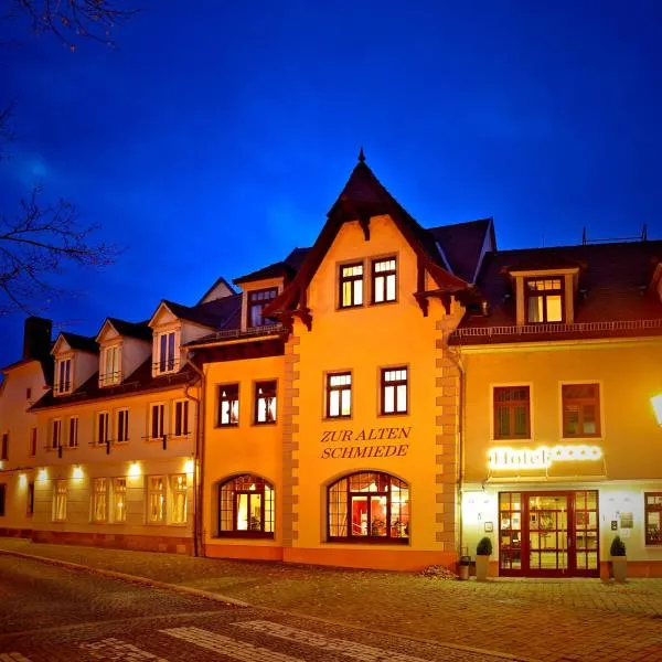 祖尔阿尔滕施米尔德酒店，位于萨勒河畔瑙姆堡的酒店
